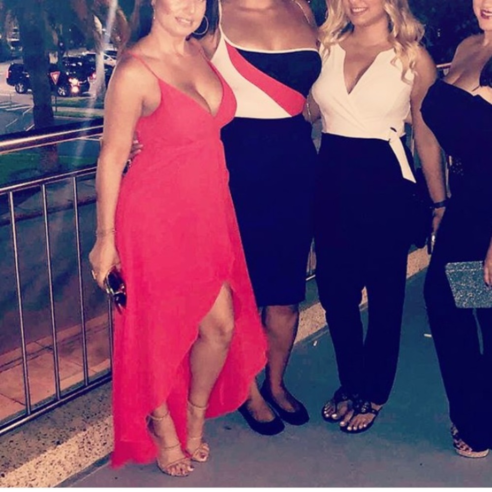 Red dress